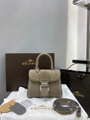 Delvaux Brillant PM 플라이휠 2021 그레이