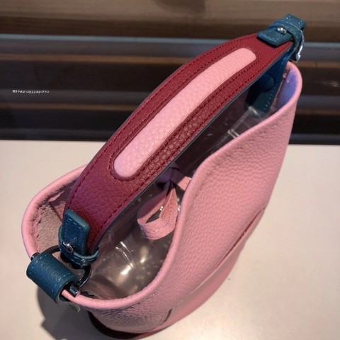 Delvaux 배터리 미니 버킷 Surpiquéen Taurillon Soft AA0607ATT0ADNDO