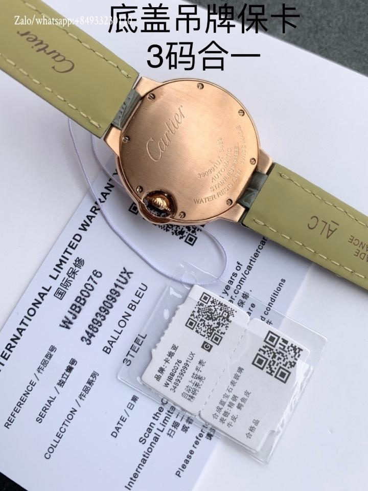 까르띠에 발롱 블뢰 드 까르띠에 시계 33mm WGBB0076