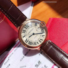 까르띠에 발롱 블뢰 드 까르띠에 시계 42mm,  WGBB0030