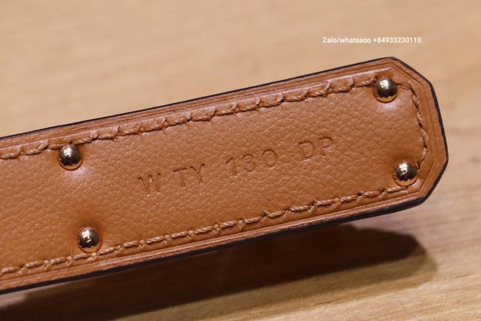 에르메스 켈리 18mm 벨트 Etoupe Casaque Epsom