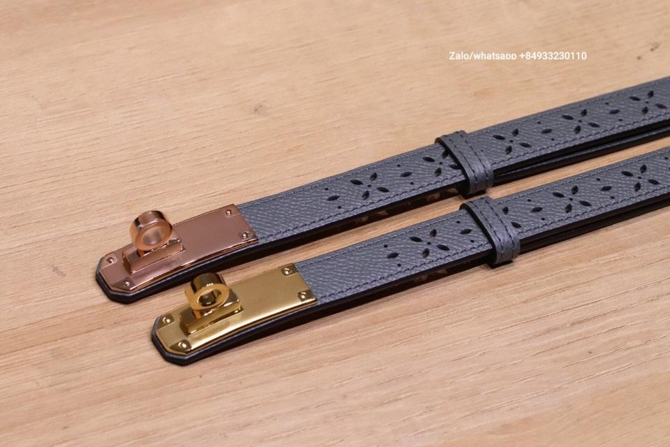에르메스 켈리 18mm 벨트 레드 퓨터 엡솜
