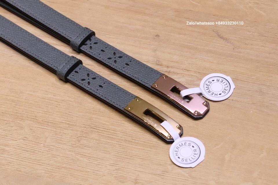 에르메스 켈리 18mm 벨트 레드 퓨터 엡솜