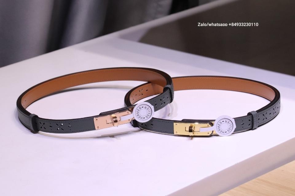 에르메스 켈리 18mm 벨트 레드 퓨터 엡솜