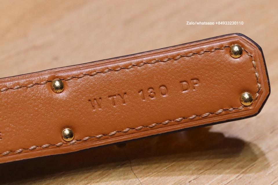에르메스 켈리 18mm 벨트 레드 퓨터 엡솜
