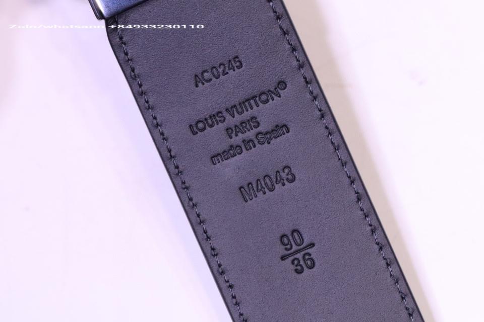 루이비통 M4043V 슬림형 35mm 양면 벨트.